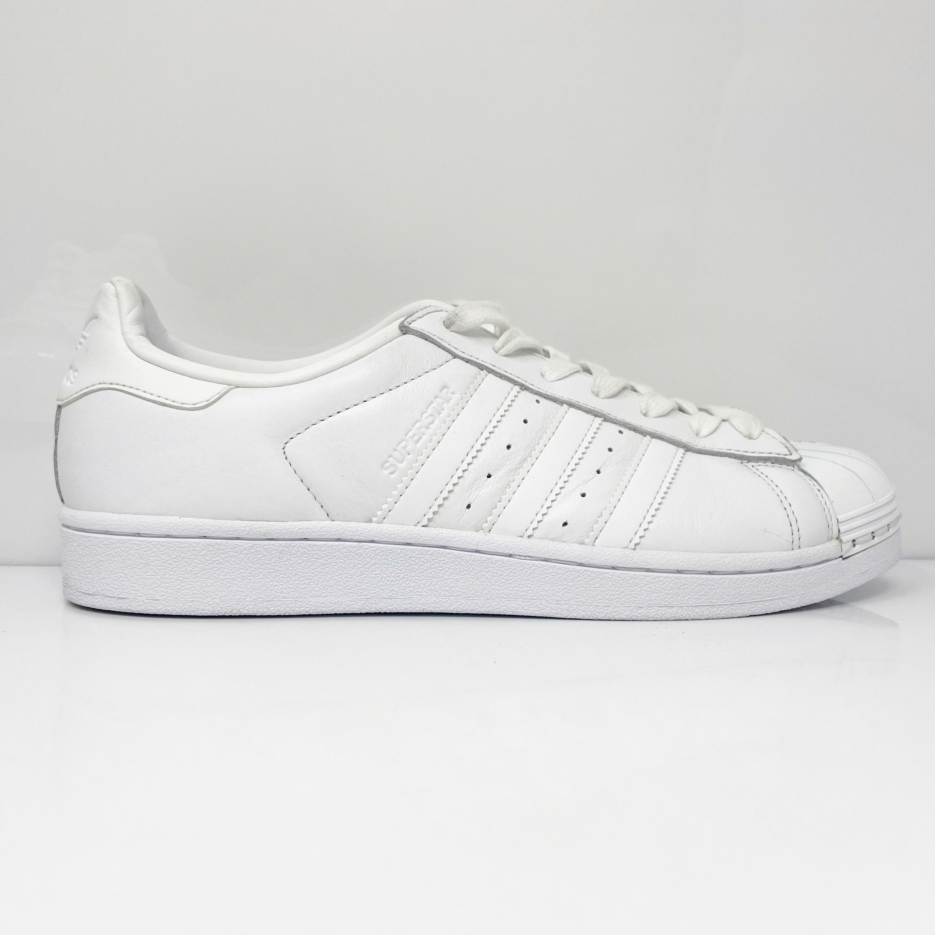 Adidas Womens Superstar BY9751 White Casual Shoes Sneakers Size 9.5 | eBay