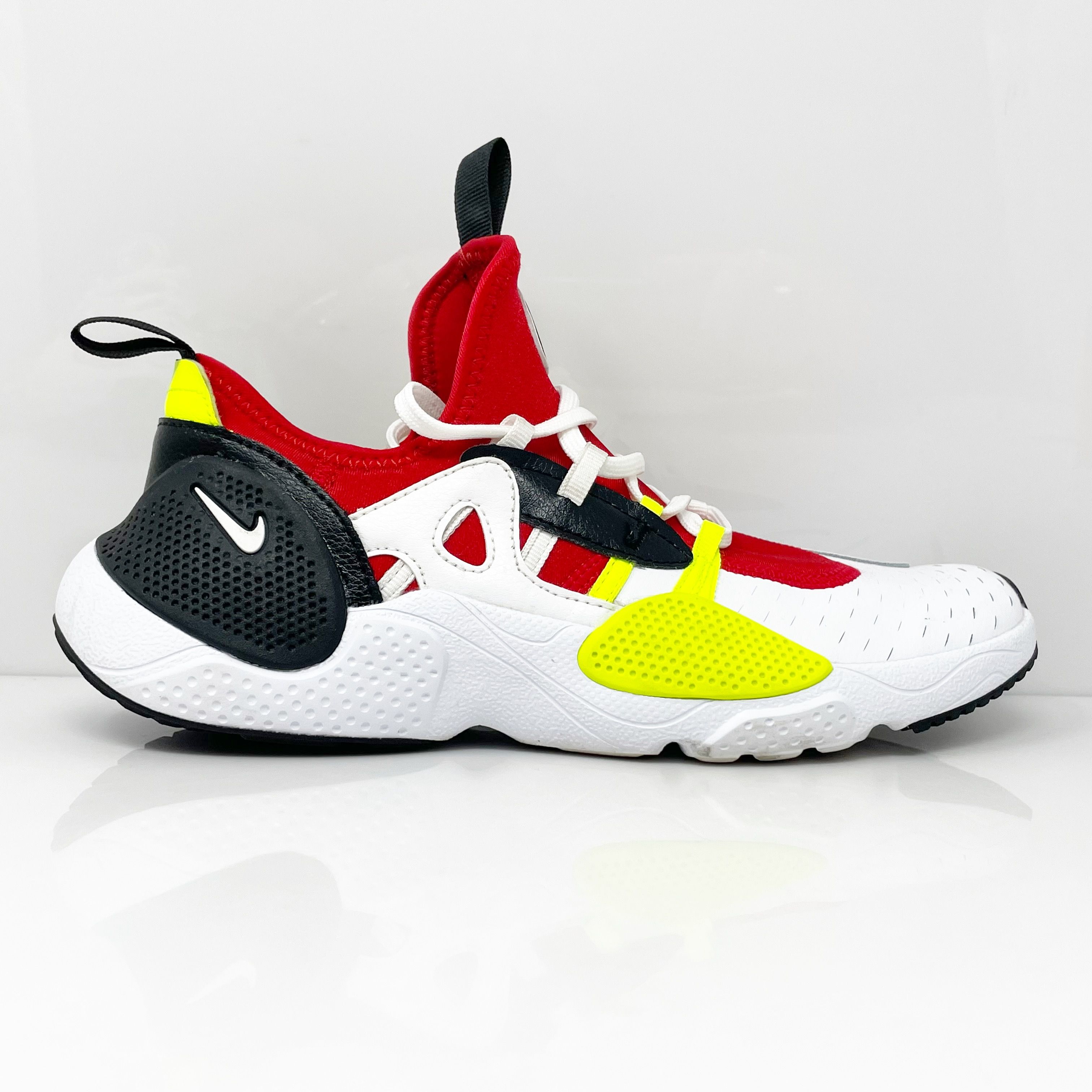 Белые кроссовки для бега Nike Boys Huarache EDGE AQ2431-100, размер 6 лет