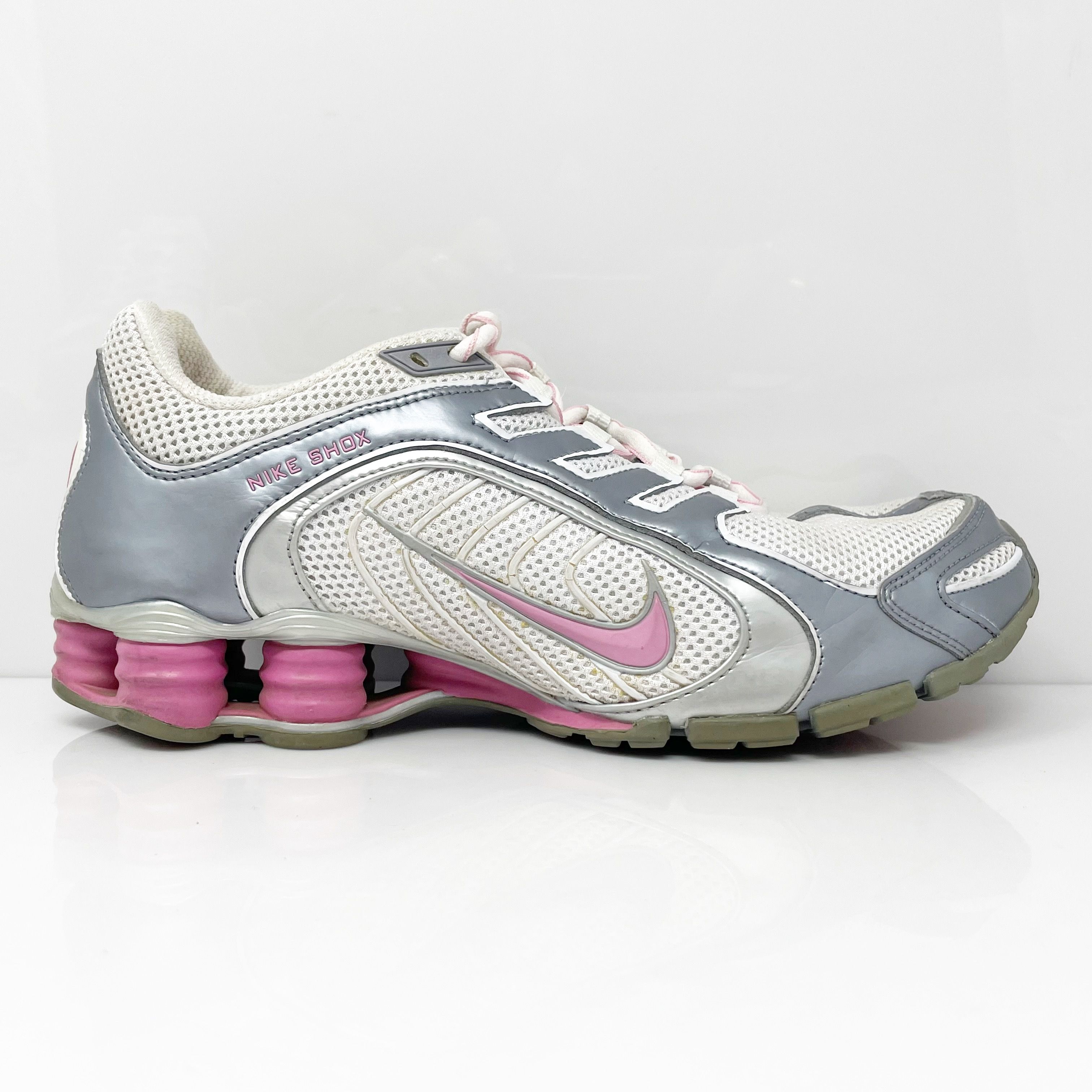 Tahití Oxidado comedia Nike Womens Shox Navina 313809-166 White Running Shoes Sneakers Size 7.5 |  eBay