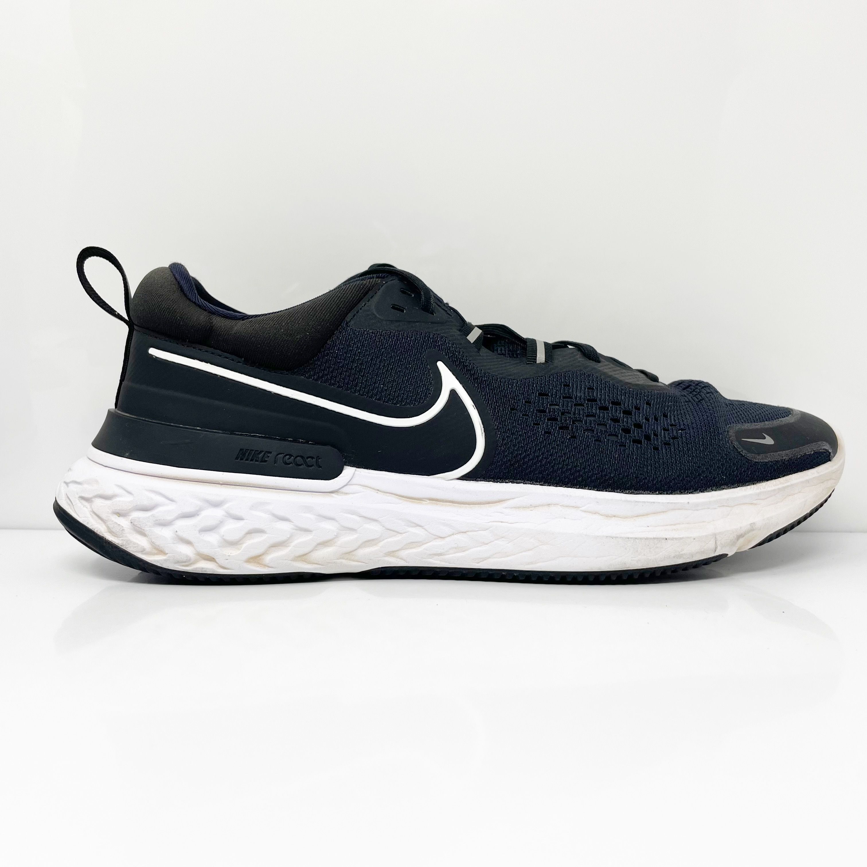 Мужские кроссовки Nike React Miler 2 CW7121-001, синие кроссовки, размер 10