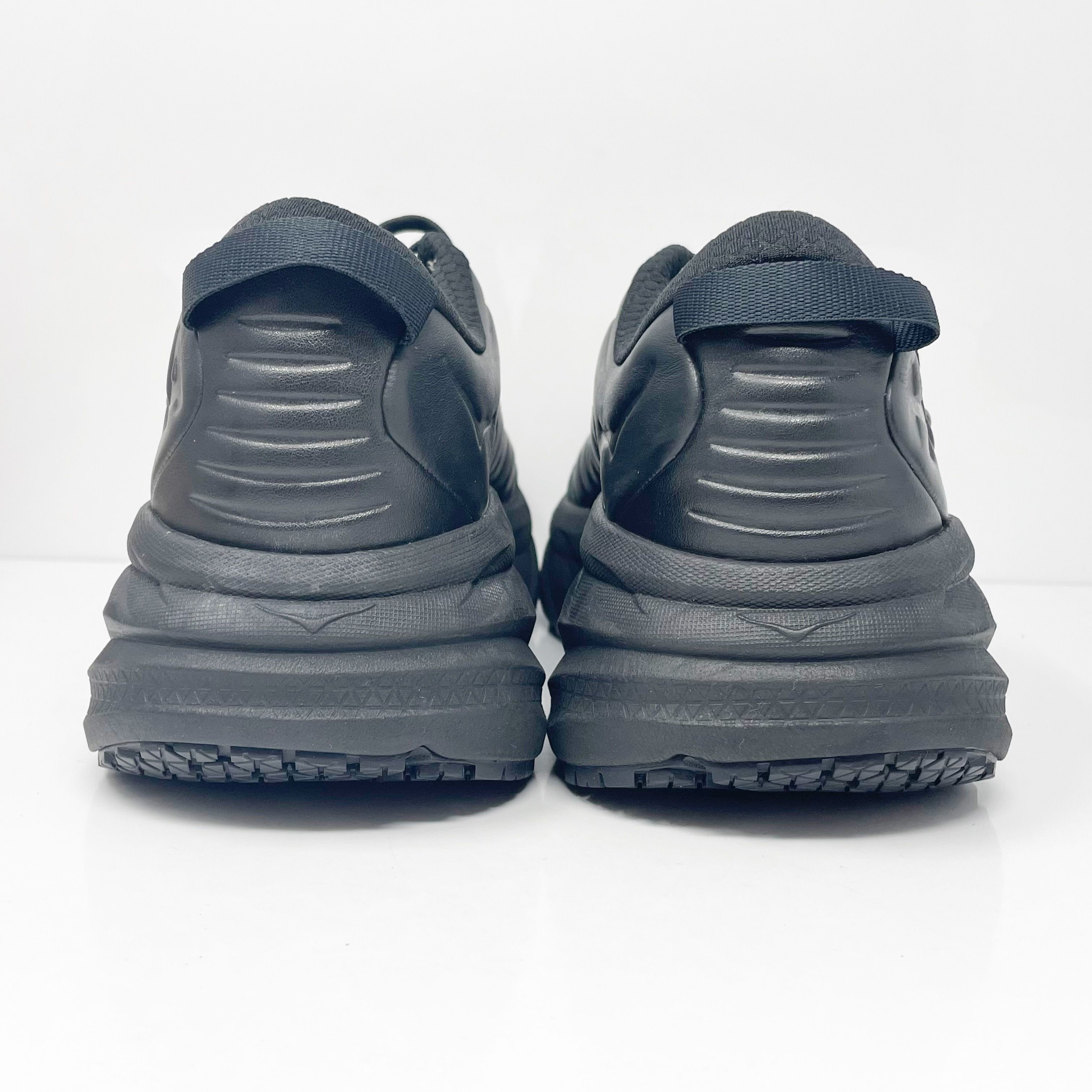 Hoka One One Mens Bondi SR 1110520 BBLC Black Casual Shoes Sneakers ...